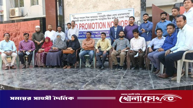 বিসিএস সাধারণ শিক্ষা ক্যাডার প্রভাষক পরিষদের নো পে নো প্রমোশন কর্মসূচি অব্যাহত