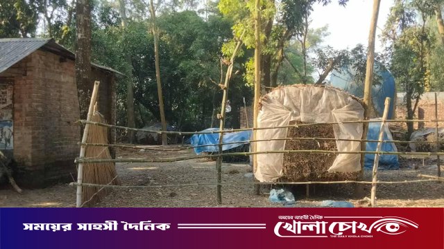 আত্রাইয়ে ব্যক্তিমালিকানা জমিতে রাতের অন্ধকারে বেড়া