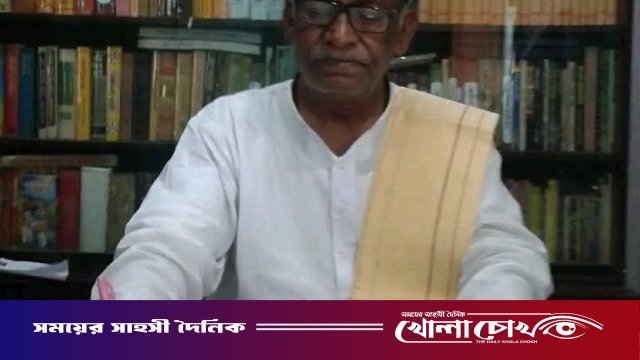 মাগুরার বিশিষ্ট সংস্কৃত পণ্ডিত ও হস্তরেখাবিদ শ্যামাপ্রসাদ ভট্টাচার্য আর নেই