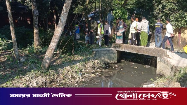 পিরোজপুরের মৃতপ্রায় সিআই পাড়া চাঁদমারি খাল সংস্কার ও অবৈধ স্থাপনা উচ্ছেদ অভিযান শুরু