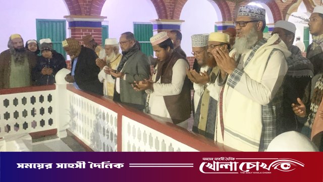 ছারছীনা মাহফিলে জামায়াত প্রার্থী শামীম সাঈদীর সৌহার্দপূর্ণ সাক্ষাৎ ও মাজার জিয়ারত অনুষ্ঠিত