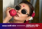 আপেল হাতে আবেদনময়ী লুকে কী ইঙ্গিত দিলেন জয়া আহসান