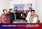‎সাংবাদিক আলমগীর কবিরকে আলফাডাঙ্গা উপজেলা প্রেসক্লাবের সংবর্ধনা