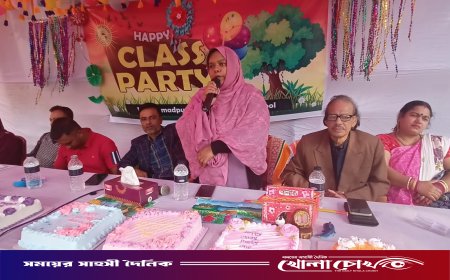 মহম্মদপুরে আছিয়া প্রি-ক্যাডেট স্কুলে প্রাণবন্ত ক্লাস পার্টি ও শিক্ষামূলক আলোচনা সভা