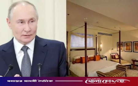 দিল্লিতে বিলাসবহুল ‘চাণক্য স্যুট’-এ উঠেছেন পুতিন, প্রতি রাতে খরচ ৮ থেকে ১০ লাখ রুপি