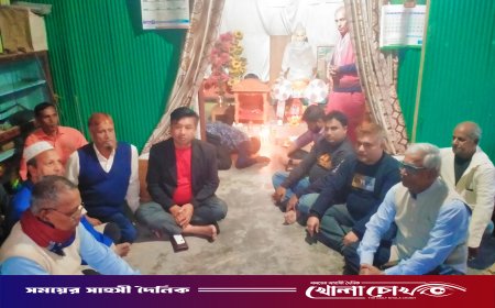 খালেদা জিয়ার রোগমুক্তি কামনায় রাইখালী লোকনাথ মন্দিরে বিশেষ প্রার্থনা