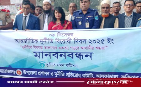 আলফাডাঙ্গায় আন্তর্জাতিক দুর্নীতি বিরোধী দিবস পালিত