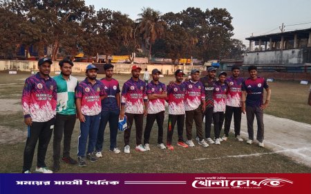 ফরিদপুর সেন্ট্রাল ক্লাব ক্রিকেট টুর্নামেন্ট উদ্বোধন