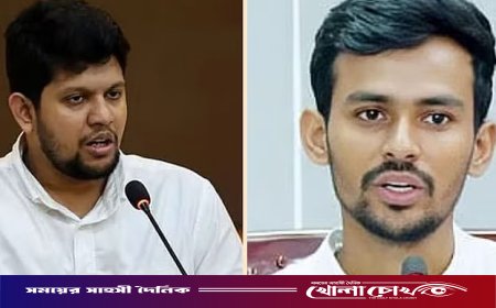 অন্তর্বর্তী সরকারের উপদেষ্টার পদ ছাড়লেন মাহফুজ আলম ও আসিফ মাহমুদ