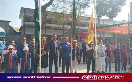 রাণীনগরে পাঁচ দিনব্যাপী কাব-ক্যাম্পুরির উদ্বোধন