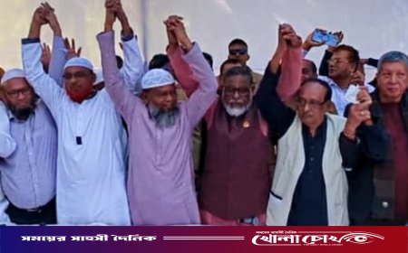 বিএনপির মনোনীত প্রার্থীকে সমর্থন দিলেন মনোনয়ন বঞ্চিত নেতাকর্মীরা