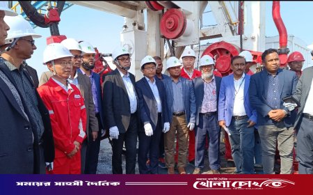 তিতাস গ্যাস ফিল্ডে নতুন কূপ খনন শুরু, দিনে মিলবে ১৫ মিলিয়ন ঘনফুট গ্যাস