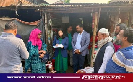 সদরপুরে মেয়াদোত্তীর্ণ সার বিক্রির দায়ে ব্যবসায়ীকে জরিমানা