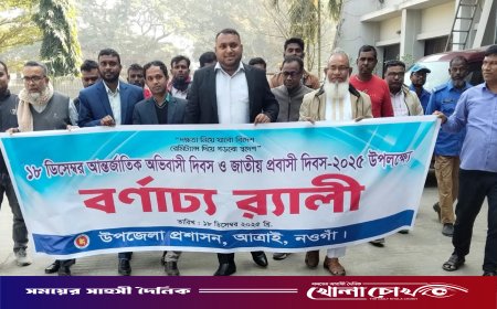 আত্রাইয়ে আন্তর্জাতিক অভিবাসী ও জাতীয় প্রবাসী দিবস উদযাপন