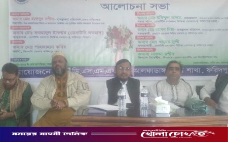 ডেসটিনি ২০০০ লিমিটেডের সমসাময়িক বিষয় নিয়ে আলফাডাঙ্গায় আলোচনা সভা