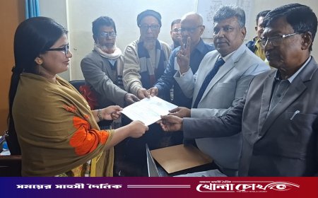 ফরিদপুর-৪ আসনে বিএনপি প্রার্থীর মনোনয়নপত্র সংগ্রহ