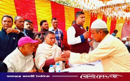 তারেক রহমানের আগমন প্রস্তুতি ও খালেদা জিয়ার রোগমুক্তি কামনায় বিজয়নগরে দোয়া মাহফিল