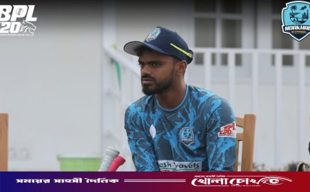 বিপিএলে ব্যক্তিগত নয়, দলীয় সাফল্যই মূল লক্ষ্য: মাহিদুল ইসলাম অঙ্কন