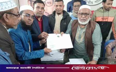 দশ টাকায় ইলিশ, এক টাকায় মাংস-জাতীয় পার্টির প্রার্থী হলেন রায়হান জামিল