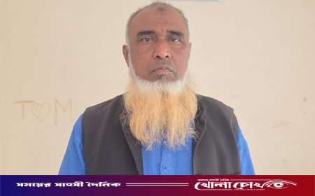 সালথায় কৃষকলীগ নেতা গ্রেপ্তার