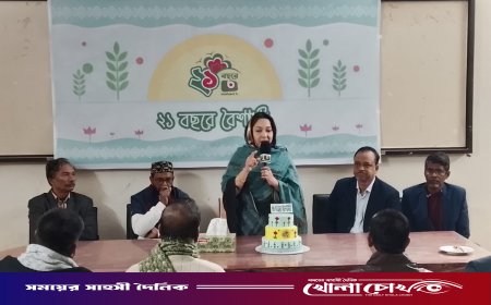 ফরিদপুরে বর্ণাঢ্য আয়োজনে বৈশাখী টেলিভিশনের ২১তম প্রতিষ্ঠাবার্ষিকী উদযাপিত