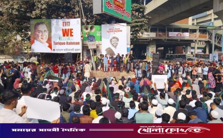 শাহবাগে বিচার দাবিতে অনড় ইনকিলাব মঞ্চ