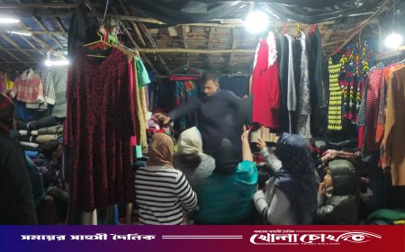 মাগুরায় হাড়কাঁপানো শীতে বিপর্যস্ত জনজীবন