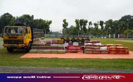 ‎সরাইল ব্যাটালিয়ন কর্তৃক প্রায় দুই কোটি টাকা মূল্যের ভারতীয় চোরাচালানী মালামাল আটক
