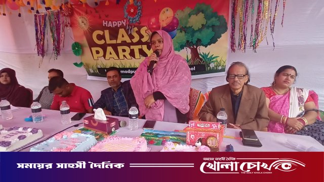 মহম্মদপুরে আছিয়া প্রি-ক্যাডেট স্কুলে প্রাণবন্ত ক্লাস পার্টি ও শিক্ষামূলক আলোচনা সভা