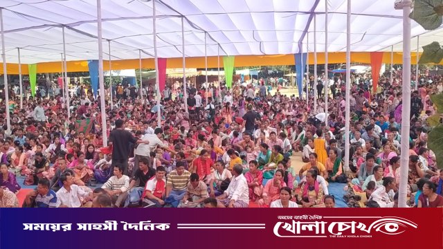 পুণ্যার্থীদের ঢলে মুখর চিৎমরম বৌদ্ধ বিহার অষ্টপরিষ্কার দান ও মহাসংঘদান উৎসব সম্পন্ন