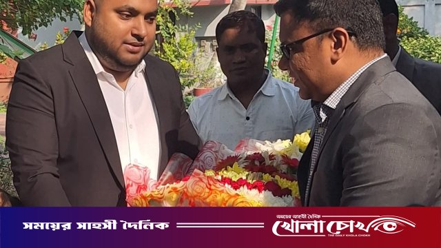 আত্রাইয়ে নবাগত ইউএনও শেখ মো. আলাউল ইসলামের যোগদান