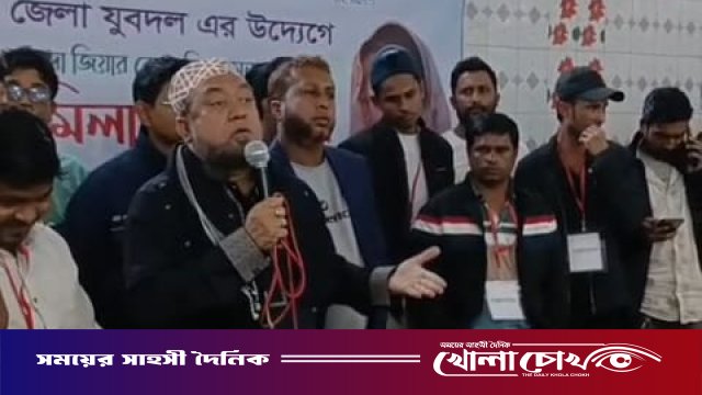 নোয়াখালীতে যুবদলের মিলাদ ও দুস্থদের মাঝে খাবার বিতরণ