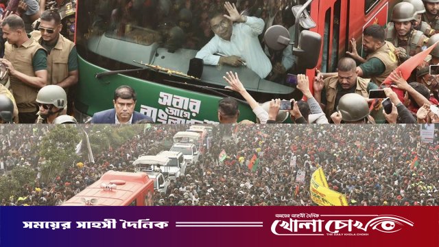 দেশে প্রত্যাবর্তনের মুহূর্তে সৃষ্টিকর্তার প্রতি কৃতজ্ঞতা প্রকাশ তারেক রহমানের