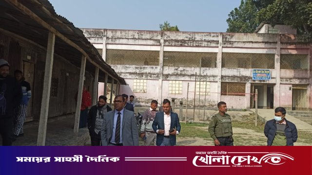 ত্রয়োদশ জাতীয় সংসদ নির্বাচন ঘিরে চরভদ্রাসনে ১৬ ভোটকেন্দ্র পরিদর্শনে প্রশাসন