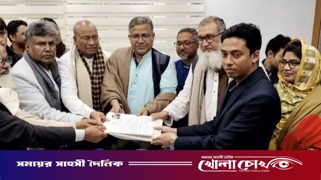 ফরিদপুর-৪ আসনে মনোনয়নপত্র দাখিল করলেন বিএনপি প্রার্থী শহিদুল ইসলাম বাবুল