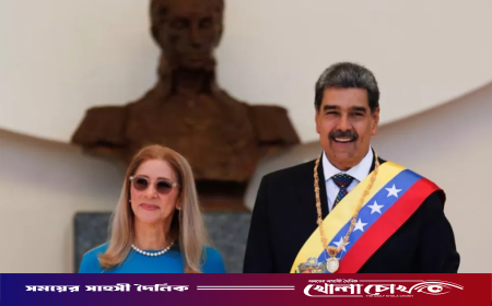 ভেনেজুয়েলায় ভয়াবহ মার্কিন হামলা, স্ত্রীসহ প্রেসিডেন্ট আটক