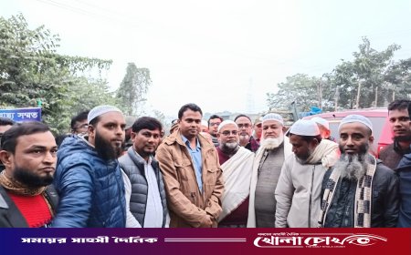 ২০ লাখ টাকা ব্যয়ে শ্রীনগর বাজারের প্রধান সড়কের সংস্কার কাজ শুরু