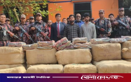 ব্রাহ্মণবাড়িয়ায় টাস্কফোর্সের বড় অভিযান: দেড় কোটি টাকার ভারতীয় পণ্যসহ আটক ২