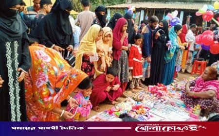 পত্তন ইউনিয়নে শতবর্ষী ঐতিহ্যবাহী কালি গাছ তলার মেলা উৎসব উদযাপিত