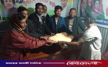 আমরা ক্ষমতার জন্য নয়, মানবতার জন্য কাজ করি - মোঃ সাজ্জাদ হোসেন সুজন