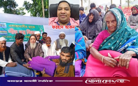 কাজাখস্তান প্রবাসী ফরহাদের মানবিকতায় উষ্ণ ফরিদপুরের ১ হাজার পরিবার