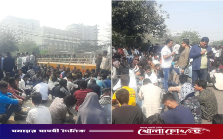 তিন দাবিতে নির্বাচন ভবন ঘেরাও: ইসির বিরুদ্ধে পক্ষপাতিত্বের অভিযোগ ছাত্রদলের