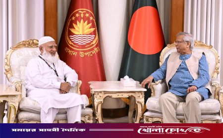 জামায়াতে ইসলামীর প্রতিনিধি দলের সঙ্গে প্রধান উপদেষ্টার বৈঠক