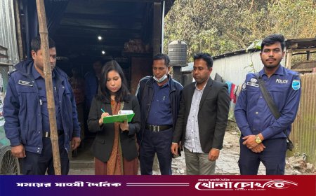 সদরপুরের কৃষ্ণপুরে ৪ বেকারি ও মিষ্টির দোকানে ভ্রাম্যমাণ আদালতের অভিযান