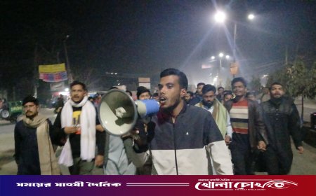 ‎‘হারার ভয়ে খেলে না, সেই কথা তো বলে না’— শাকসু–ব্রাকসু সচলের দাবিতে বেরোবিতে শিক্ষার্থীদের স্লোগান