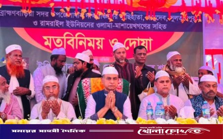 আলেম সমাজের পরামর্শে রাষ্ট্র পরিচালনার অঙ্গীকার ইঞ্জিনিয়ার শ্যামলের