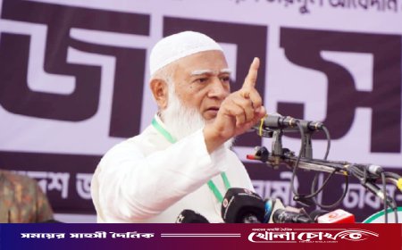 চাঁদাবাজি না ছাড়লে কমপ্লিট লাল কার্ডের হুঁশিয়ারি জামায়াত আমিরের
