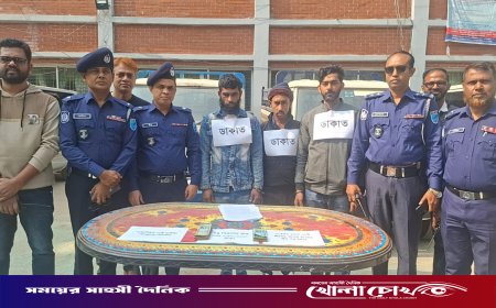 ভাঙ্গায় মামলার ২৪ ঘণ্টার মধ্যে ৩ ডাকাত গ্রেপ্তার