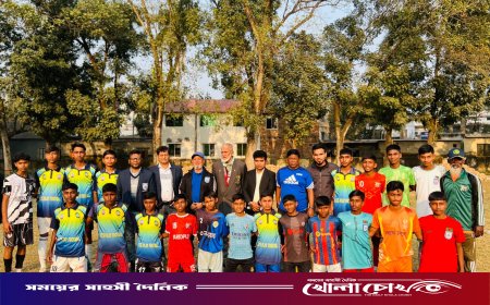 বাফুফে অনূর্ধ্ব-১৪ একাডেমি কাপ: ফরিদপুর জেলা দলের খেলোয়াড় বাছাই সম্পন্ন