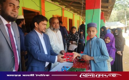 আদর্শগ্রাম আনোয়ারা বেগম দাখিল মাদরাসার বার্ষিক ক্রীড়া ও পুরস্কার বিতরণ সম্পন্ন